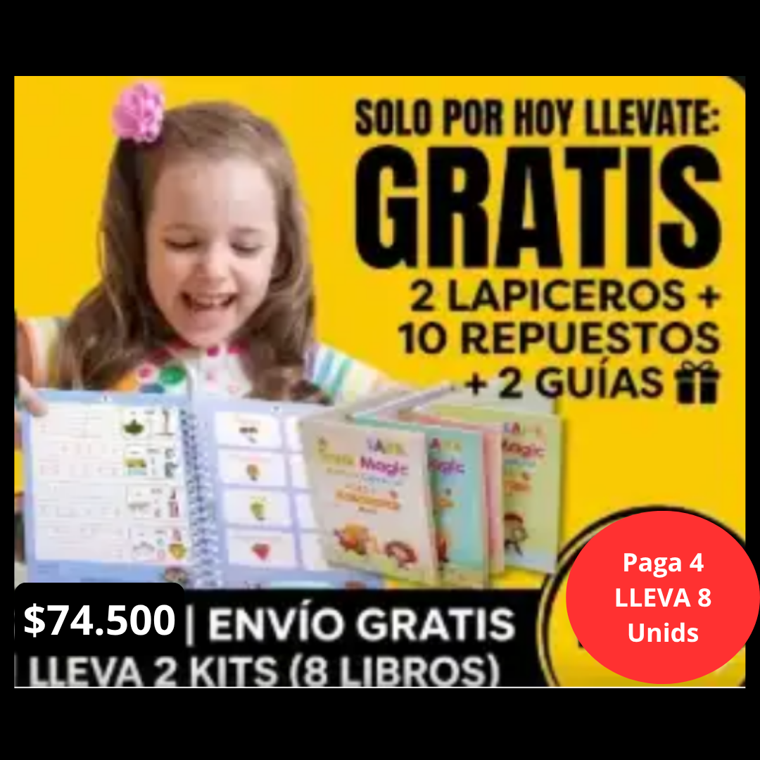 KIT PRESCOLAR MÁGICO
