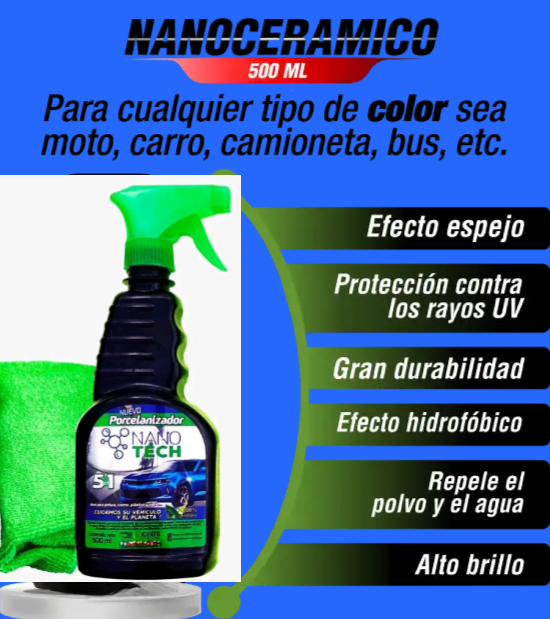 🎯PORCELANIZADOR PARA CARROS 5 en 1🚗