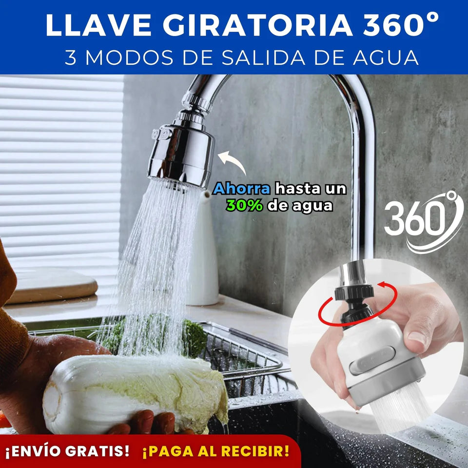 🚰GRIFO  AHORRADOR DE AGUA 360°💧