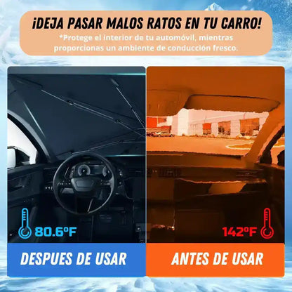 SOMBRILLA  PARASOL- FRESCURA PARA TU AUTO