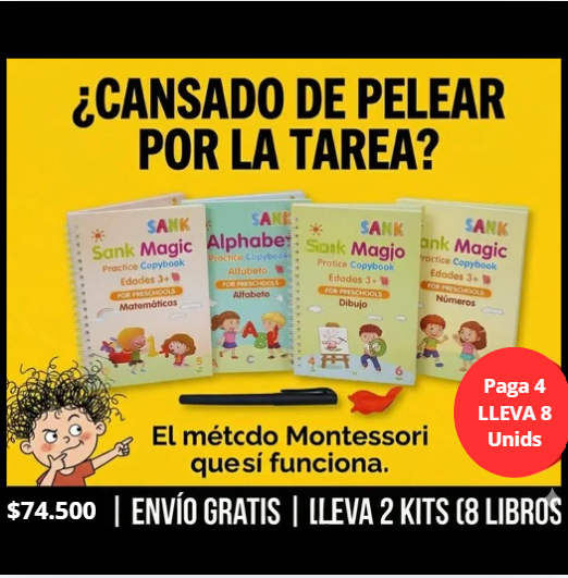 KIT  PRESCOLAR MÁGICO