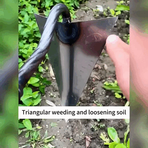 Te Presentamos la Azada Triangular "Triforce" Forjada en acero al Carbono de Alto temple. No&nbsp;se dobla. No se rinde.&nbsp; &nbsp; &nbsp;