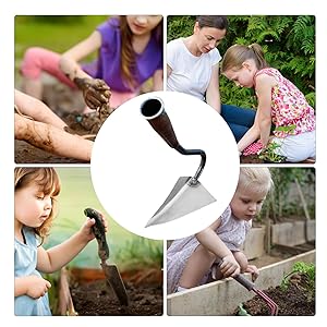 🏡 Perfecta para tu huerta, jardín o finca, Deshierba fácil y con más precisión¡La herramienta en Acero que no se dobla y trabaja por que corta raíces sin rendirse
