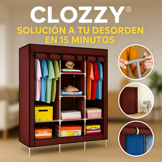 CLOZZY® SOLUCIONA TU DESORDEN EN 15 MINUTOS