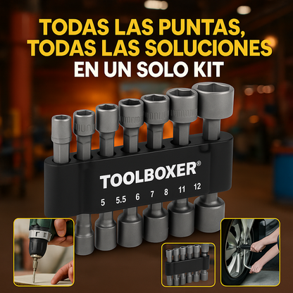 TOOLBOXER® TODAS LAS PUNTAS, TODAS LAS SOLUCIONES, UN SOLO KIT