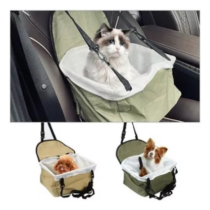 ¿Sabías que muchos perritos se caen del asiento mientras duermen? 😥”
“Este bolso viajero los mantiene seguros, cómodos y abrazados por su propio espacio
“¡Porque ellos también merecen viajar protegidos!”🐶