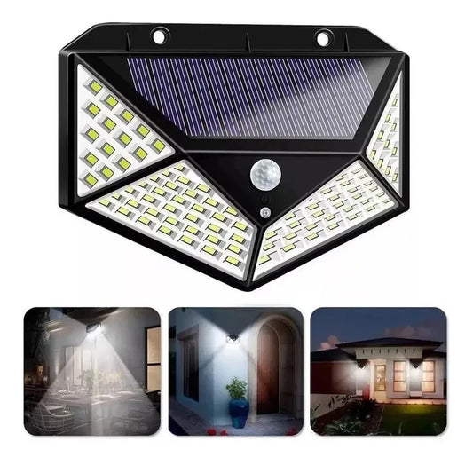 🌟LÁMPARA SOLAR 100 LED 2 ❌ 1