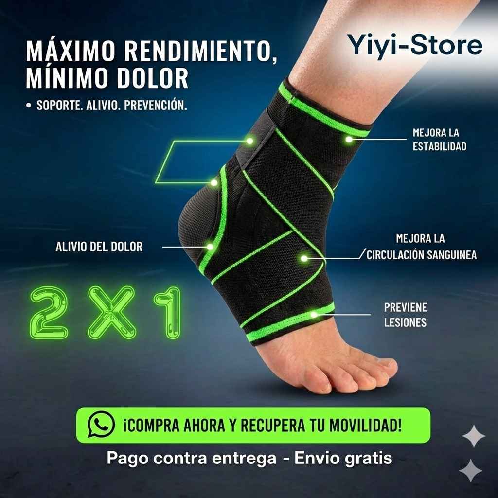 TOBILLERA  PROMO ❌ 2 Unidades