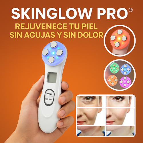 SKINGLOWPRO® REJUVENECE TU PIEL SIN AGUJAS Y SIN DOLOR