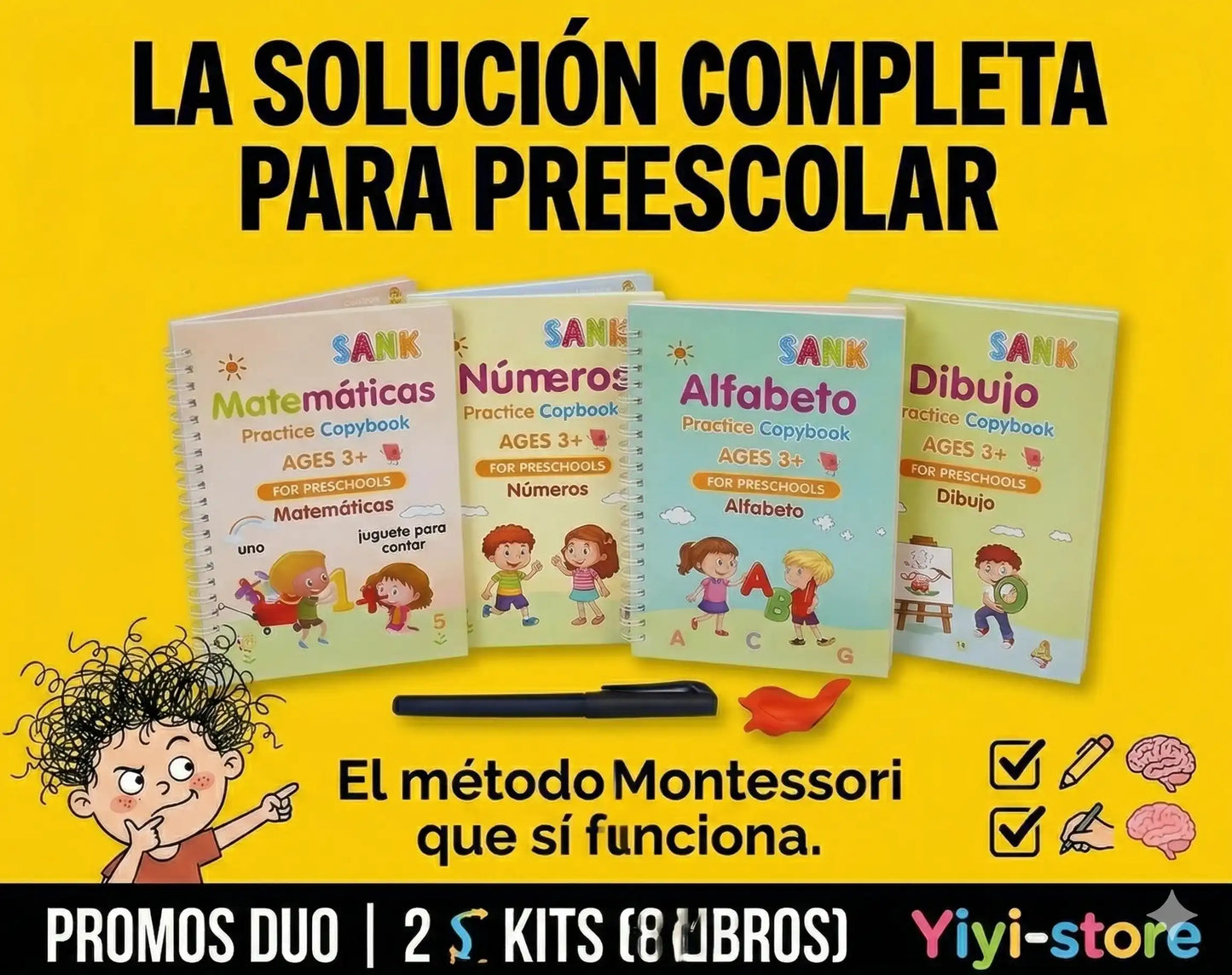 KIT  PRESCOLAR MÁGICO