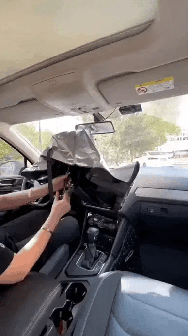 SOMBRILLA  PARASOL- FRESCURA PARA TU AUTO