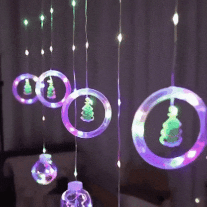 Luces Cascada Navideñas